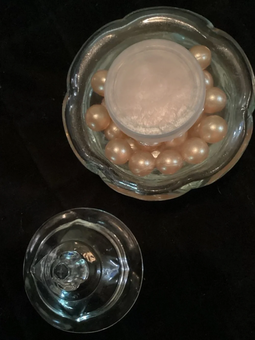 (NEW) Vintage 1970s Avon Castleford Collection Sonnet Emollient Bath Pearls